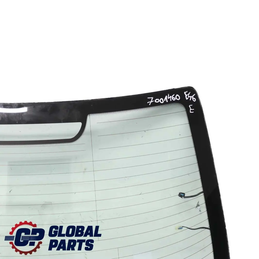 Boot Trunk Lid Glass Window AS2 to BMW 3 Series E46 Saloon Rear Tailgate with Part number 7001460 BMW 3 Series E46 Saloon Rear Tailgate Boot Trunk Lid Glass Window AS2 - SKU 7001460 - Part number 7001460