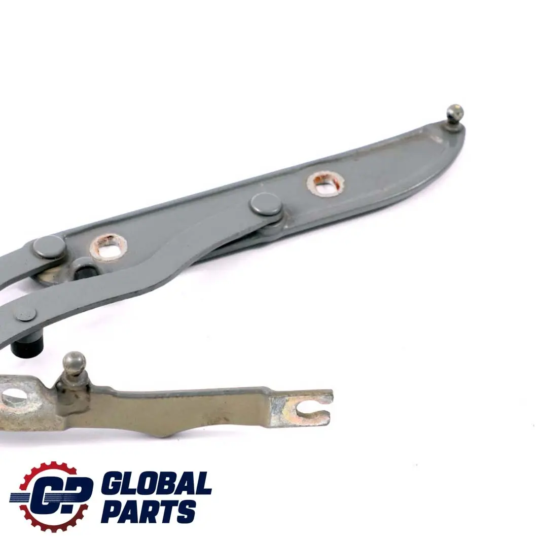 BMW E46 Trasera Izquierda Trunk Lid Bisagra Silbergrau Plata Gris 8220073 - SKU 7001559-SBG - Número de pieza 7001559