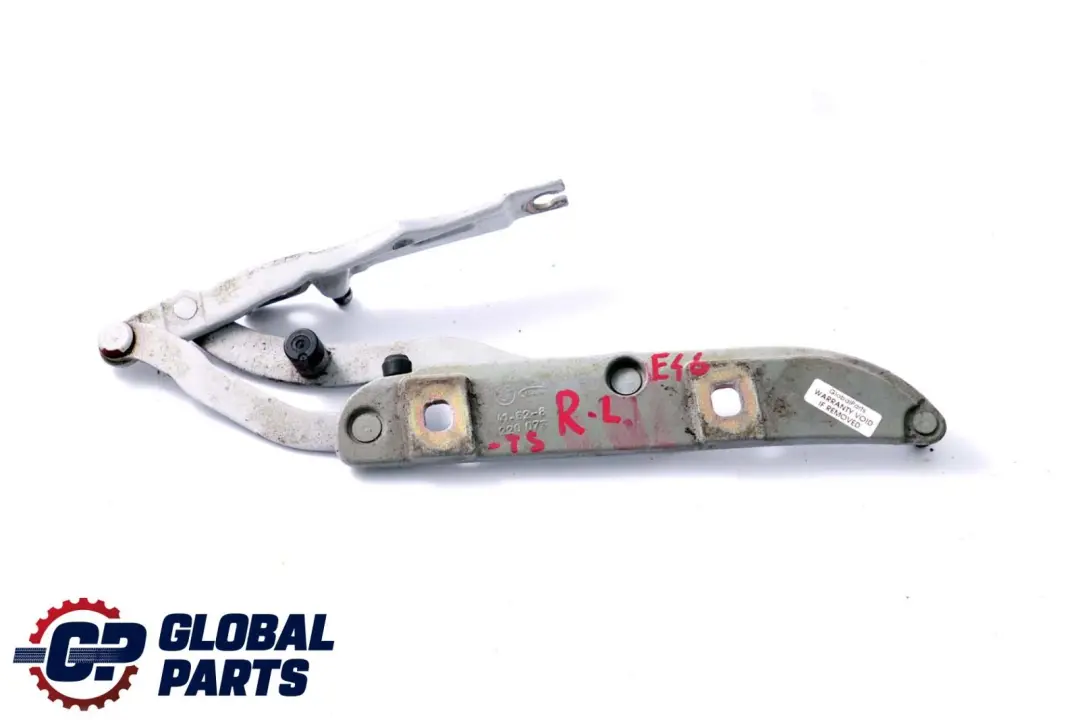 BMW 3 Series E46 Rear Left N/S Trunk Lid Hinge Titansilber 354 Silver 8220073 - SKU 7001559-TS - Part number 7001559