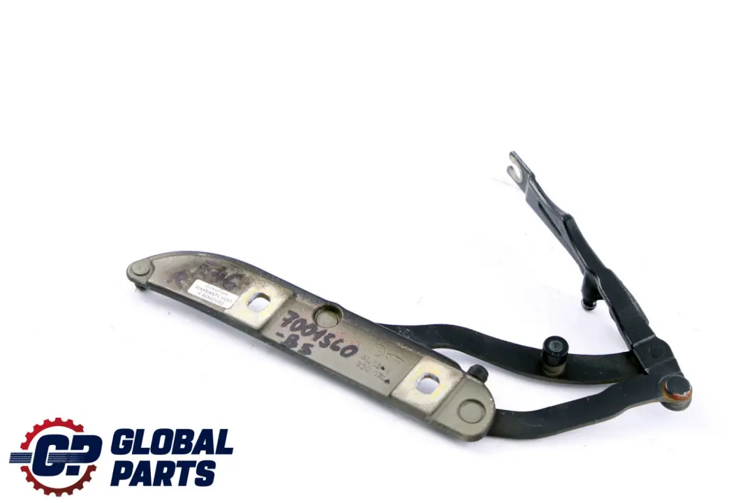 Right O/S Trunk Lid Hinge Obsidian Black Metallic to BMW 3 Series E46 Rear with Part number 7001560 BMW 3 Series E46 Rear Right O/S Trunk Lid Hinge Obsidian Black Metallic - SKU 7001560-OB - Part number 7001560