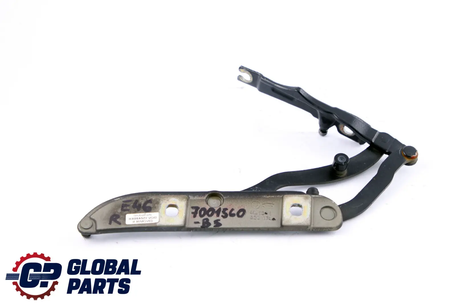 BMW E46 Cerniera coperchio baule posteriore destra Obsidian Black Nero 7001560