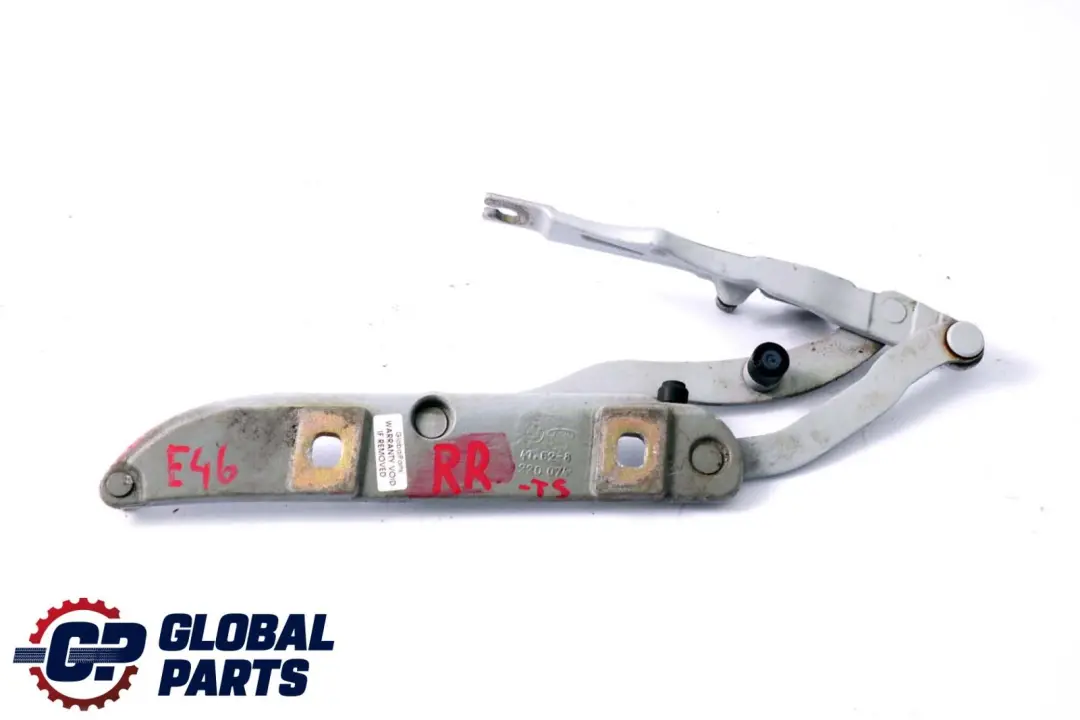 BMW 3 Series E46 Rear Right O/S Trunk Lid Hinge Titansilber Silver 354 8220074 - SKU 7001560-TS - Part number 7001560