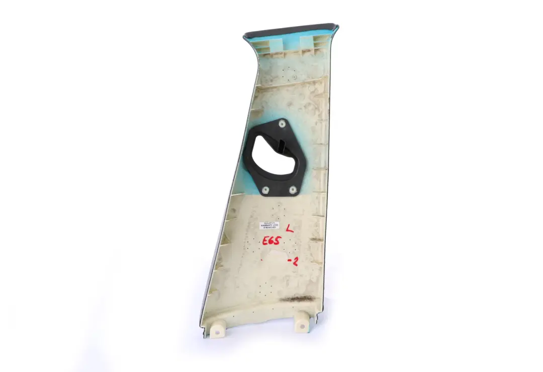 BMW 7 er E65 E66 Verkleidung Säule Mitte Oben Links Flanellgrau Grau 7001979 - SKU 7001979-2 - Teilenummer 7031979