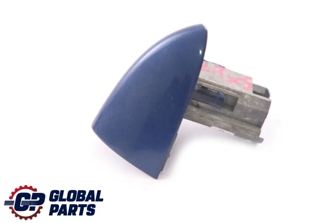 Delantero Trasero Izquierdo Agarradera Cubierta Le Mans Blau Azul 381 para BMW E53 con número de pieza 7002311 BMW E53 Delantero Trasero Izquierdo Agarradera Cubierta Le Mans Blau Azul 381 - SKU 7002311-LMB - Número de pieza 7002311