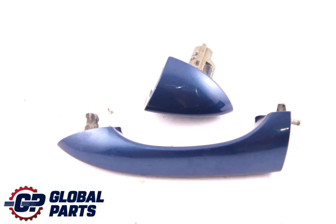 Griffbügel Hinten Links Le Mans Blau Metallic 381 für BMW X5 er 1 E53 mit Teilenummer 7002311 BMW X5 er 1 E53 Griffbügel Hinten Links Le Mans Blau Metallic 381 - SKU 7002311-LMB1 - Teilenummer 7002311