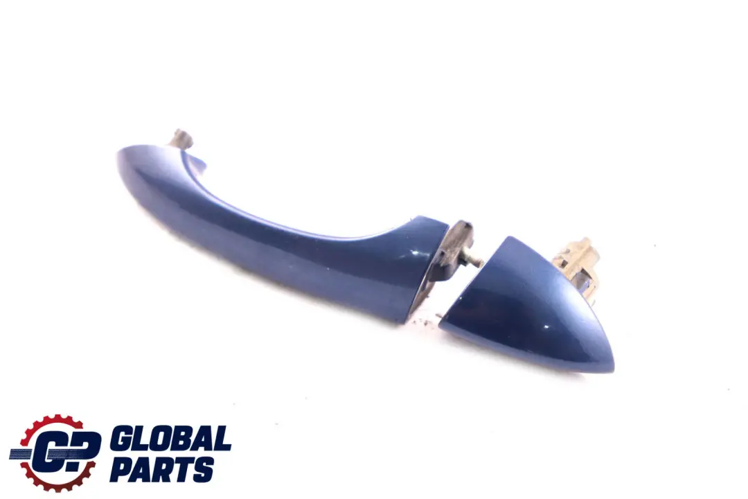 Griffbügel Hinten Links Le Mans Blau Metallic 381 für BMW X5 er 1 E53 mit Teilenummer 7002311 BMW X5 er 1 E53 Griffbügel Hinten Links Le Mans Blau Metallic 381 - SKU 7002311-LMB1 - Teilenummer 7002311