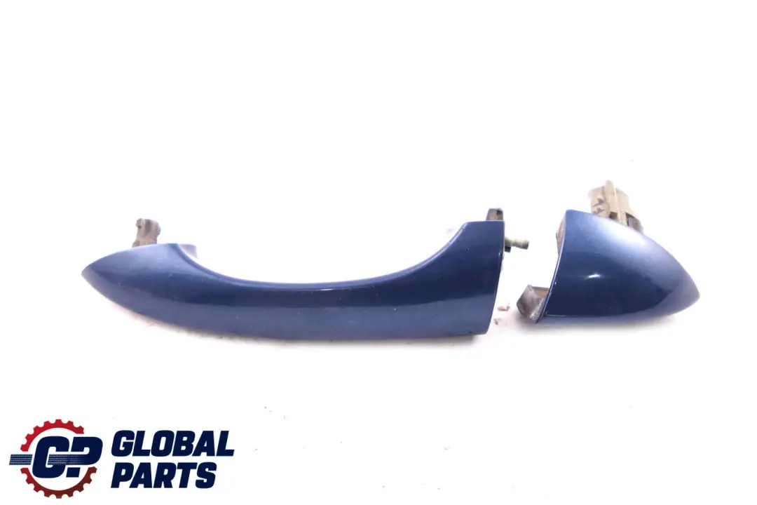 Griffbügel Hinten Links Le Mans Blau Metallic 381 für BMW X5 er 1 E53 mit Teilenummer 7002311 BMW X5 er 1 E53 Griffbügel Hinten Links Le Mans Blau Metallic 381 - SKU 7002311-LMB1 - Teilenummer 7002311