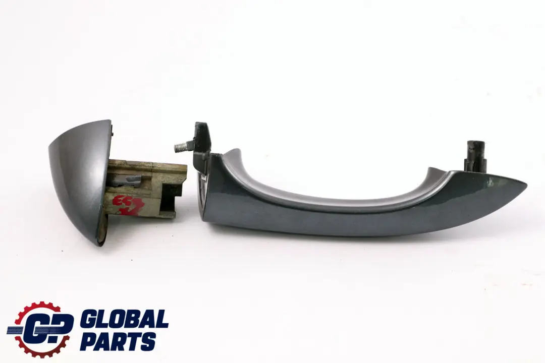 Front Rear Left Grab Handle Cover N/S Stahlgrau Steel Grey to BMW X5 Series 1 E53 with Part number 7002311 BMW X5 Series 1 E53 Front Rear Left Grab Handle Cover N/S Stahlgrau Steel Grey - SKU 7002311-STH1 - Part number 7002311