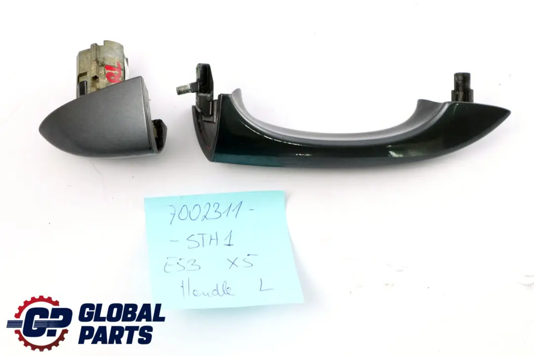 BMW X5 er 1 E53 Griffbügel Hinten Links Stahlgrau Grau Metallic 400 - SKU 7002311-STH1 - Teilenummer 7002311