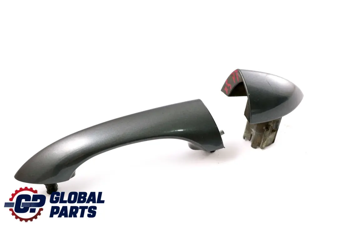 Right Handle Grab O/S Stahlgrau Steel Grey Metallic 400 to BMW X5 Series E53 Rear with Part number 7002312 BMW X5 Series E53 Rear Right Handle Grab O/S Stahlgrau Steel Grey Metallic 400 - SKU 7002312-STH - Part number 7002312