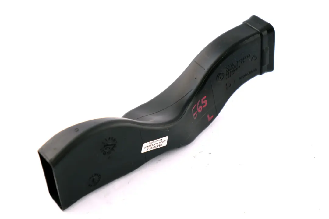 BMW E65 E66 E67 Conducto Aire Calefactor Conducto Aire Trasero Izquierdo - SKU 7002393 - Número de pieza 7002393