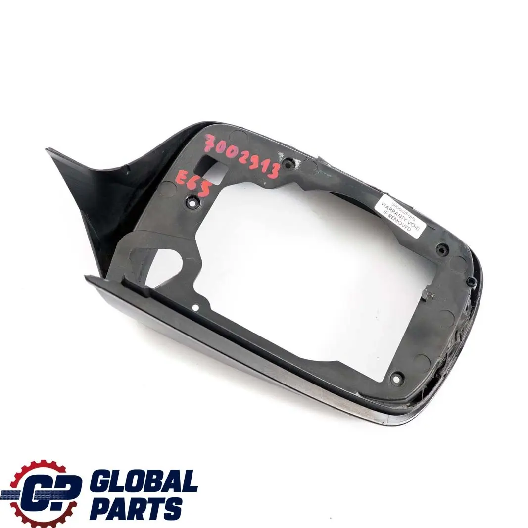 BMW 3 7 Series E46 E65 E66 Left N/S Supporting Ring Wing Mirror Housing Black - SKU 7002913 - Part number 7002913