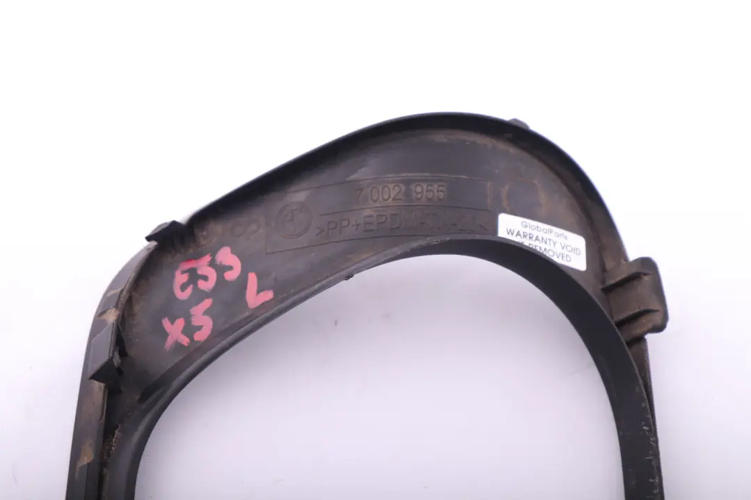 BMW X5 E53 Osłona Mocowanie Zderzaka Lewy Tył - SKU 7002955 - Numer Części 7002955