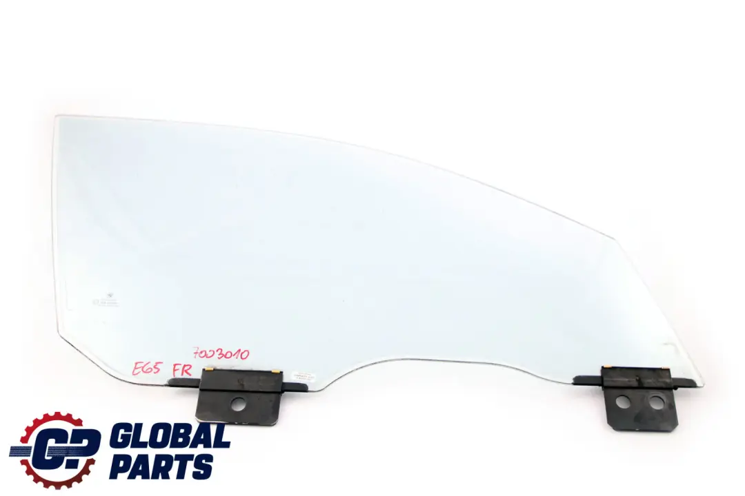 BMW 7 Series E65 E66 Front Right Door Green Side Window AS2 O/S - SKU 7003010 - Part number 7003010