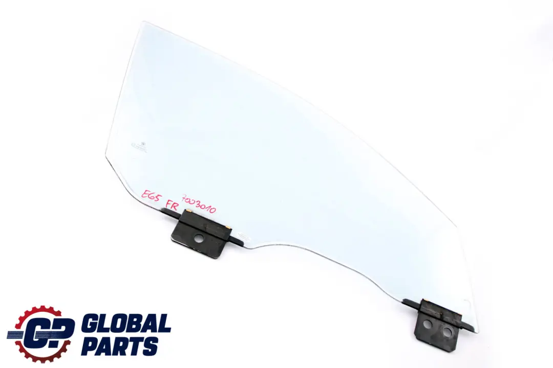 BMW 7 Series E65 E66 Front Right Door Green Side Window AS2 O/S - SKU 7003010 - Part number 7003010
