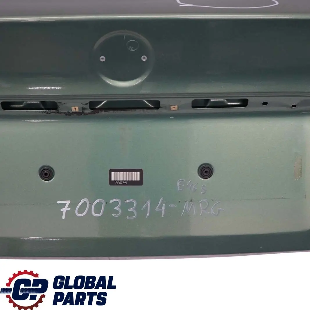 Klapa tylna tył bagażnika Meergruen do BMW E46 Sedan o numerze 7003314 BMW E46 Sedan Klapa tylna tył bagażnika Meergruen - SKU 7003314-MRG - Numer Części 7003314