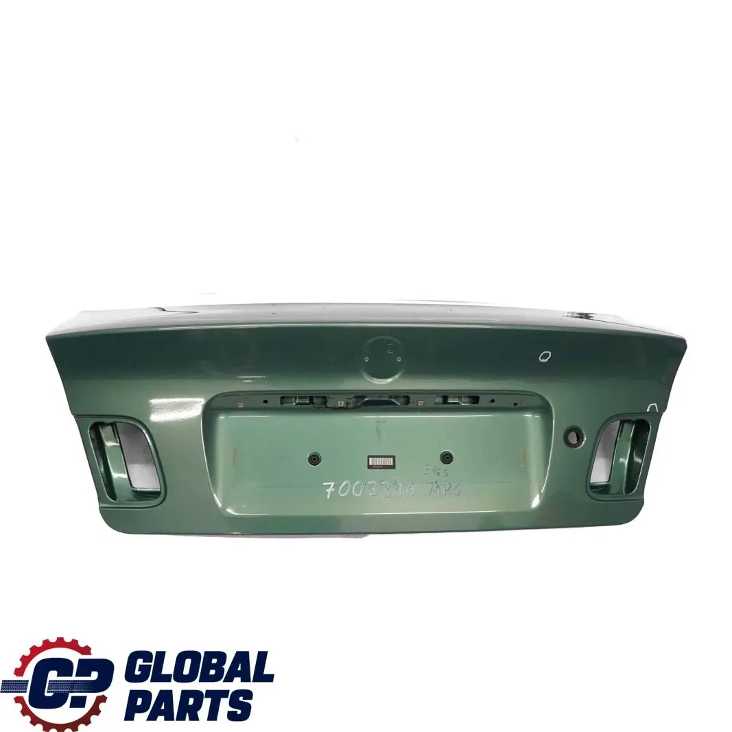 BMW 3 E46 Saloon Trunk Boot Lid Tailgate Meergruen Sea Green Metallic - 393 - SKU 7003314-MRG - Part number 7003314