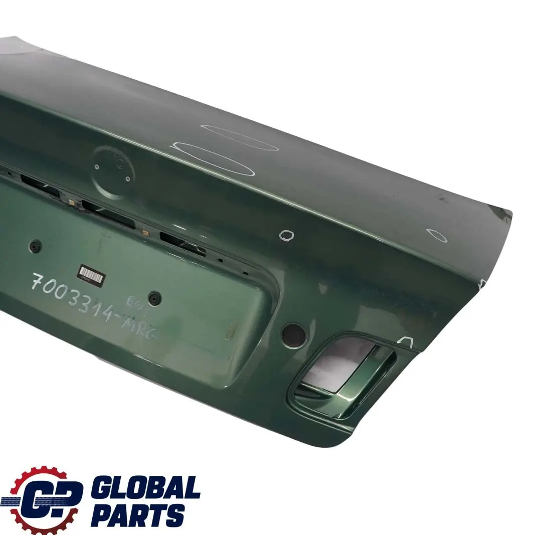 Trunk Boot Lid Tailgate Meergruen Sea Green Metallic - 393 to BMW 3 E46 Saloon with Part number 7003314 BMW 3 E46 Saloon Trunk Boot Lid Tailgate Meergruen Sea Green Metallic - 393 - SKU 7003314-MRG - Part number 7003314