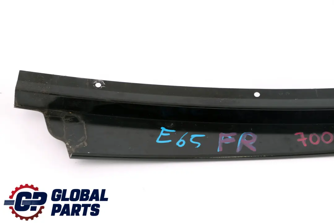 BMW 7 Series E65 Finisher Window Frame Pillar Front Right O/S Door Glanzschwarz - SKU 7005042 - Part number 7005042
