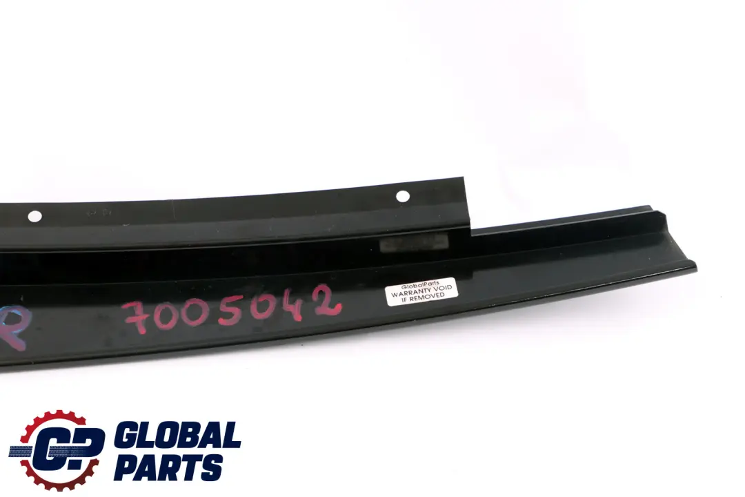 BMW 7 er E65 E66 Blende Fensterrahmen B-Säule Tür Vorne Rechts Glanzchwarz - SKU 7005042 - Teilenummer 7005042