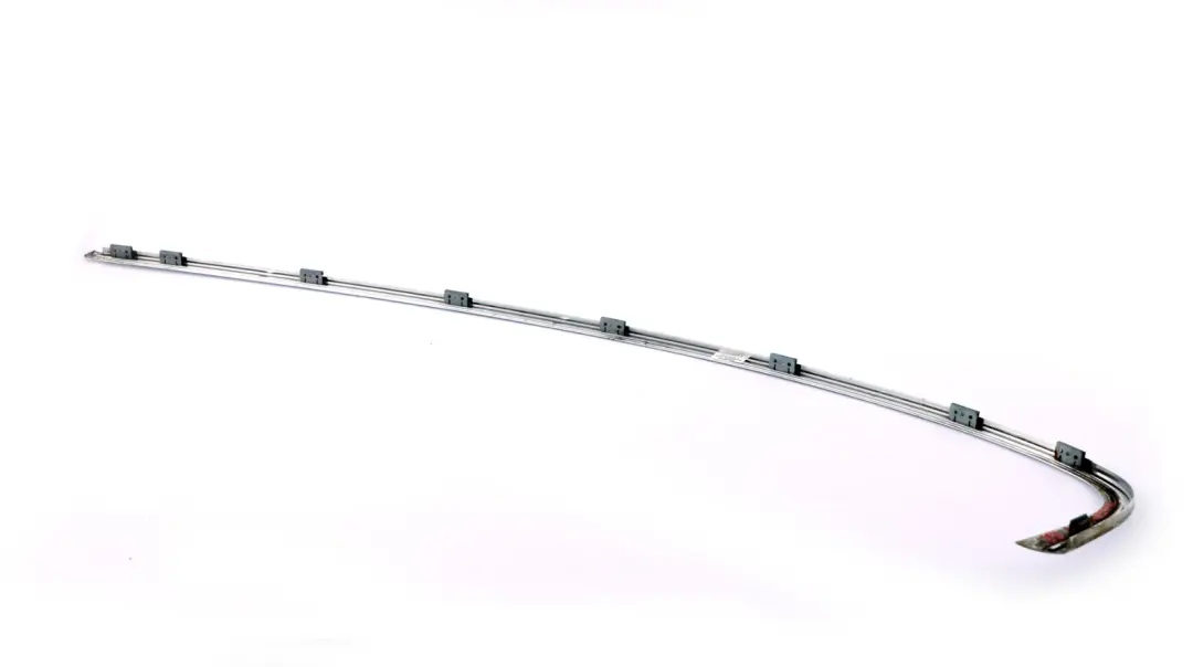 BMW 7 Series E65 Finisher Window Frame Top Door Rear Right O/S Chrome - SKU 7005044 - Part number 7005044