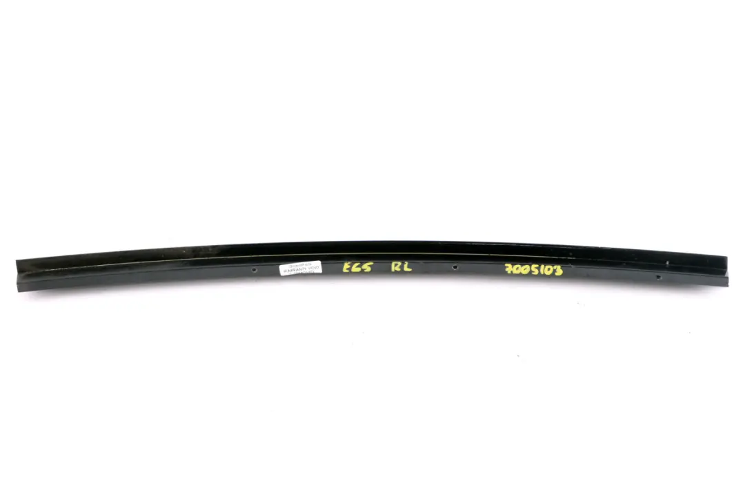 Apertura Fensterf?hrungssteg SX Nero Lucido per BMW E65 E66 con numero di parte 7005103 BMW E65 E66 Apertura Fensterf?hrungssteg SX Nero Lucido - SKU 7005103 - Numero di parte 7005103