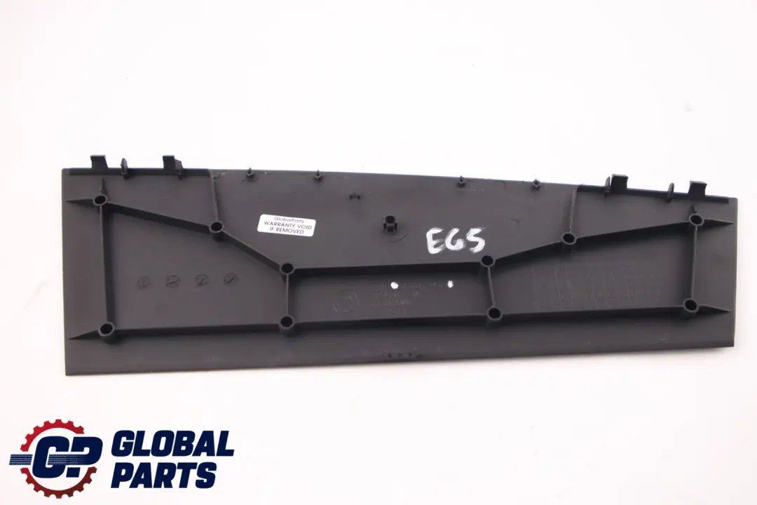 BMW E65 E66 E67 Wood panel, instrument panel, centre ESCHE DUNKEL - SKU 7005851 - Part number 7005851