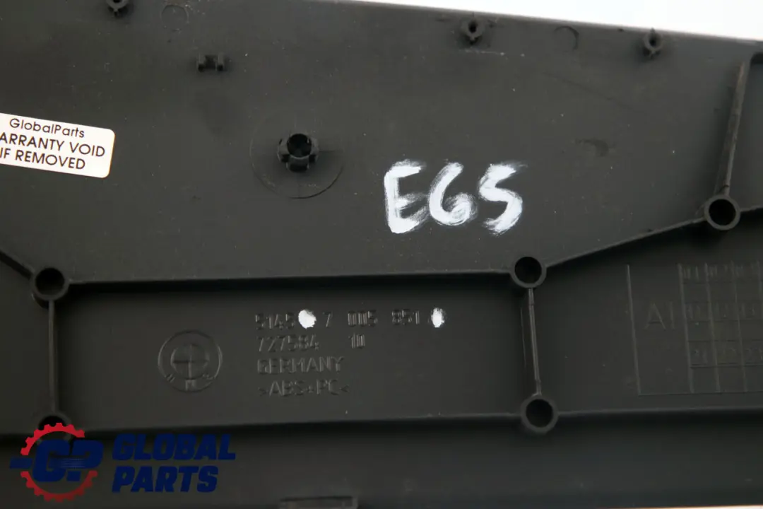 BMW E65 E66 E67 Pannello Di Legno Cruscotto Centro ESCHE DUNKEL - SKU 7005851 - Numero di parte 7005851