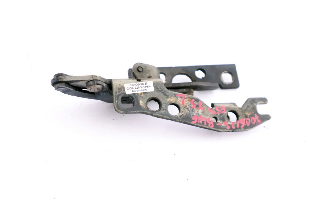 Left Engine Hood Hinge Bonnet N/S Blue to BMW X5 Series E53 with Part number 7006123 BMW X5 Series E53 Left Engine Hood Hinge Bonnet N/S Blue - SKU 7006123-BLUE - Part number 7006123