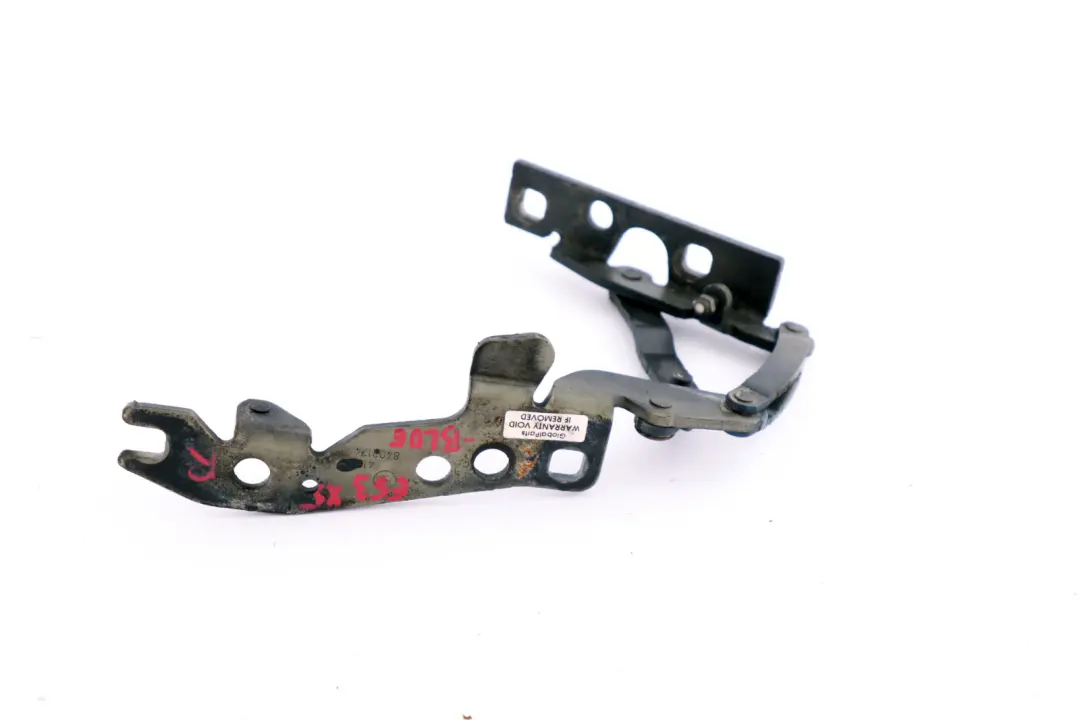 Right Engine Hood Hinge Bonnet O/S Blue to BMW X5 Series E53 with Part number 7006124 BMW X5 Series E53 Right Engine Hood Hinge Bonnet O/S Blue - SKU 7006124-BLUE - Part number 7006124