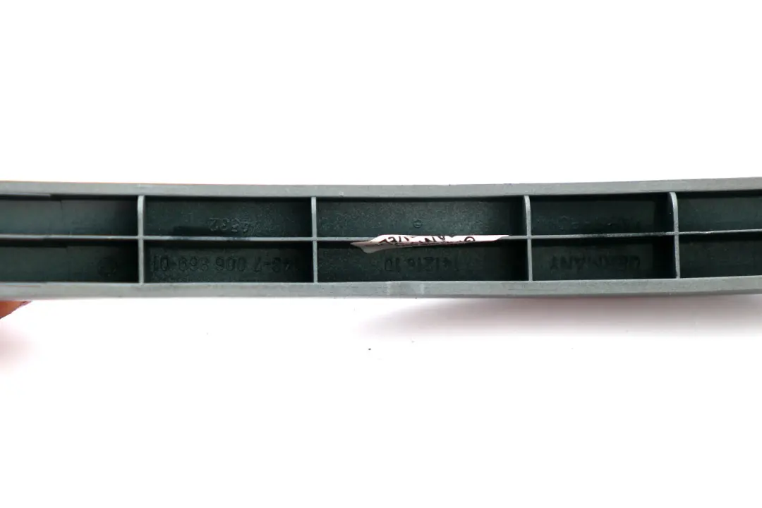 BMW E65 E66 Barra Decorativa Montante Centro SX Scuro Argento - SKU 7006869 - Numero di parte 7006869