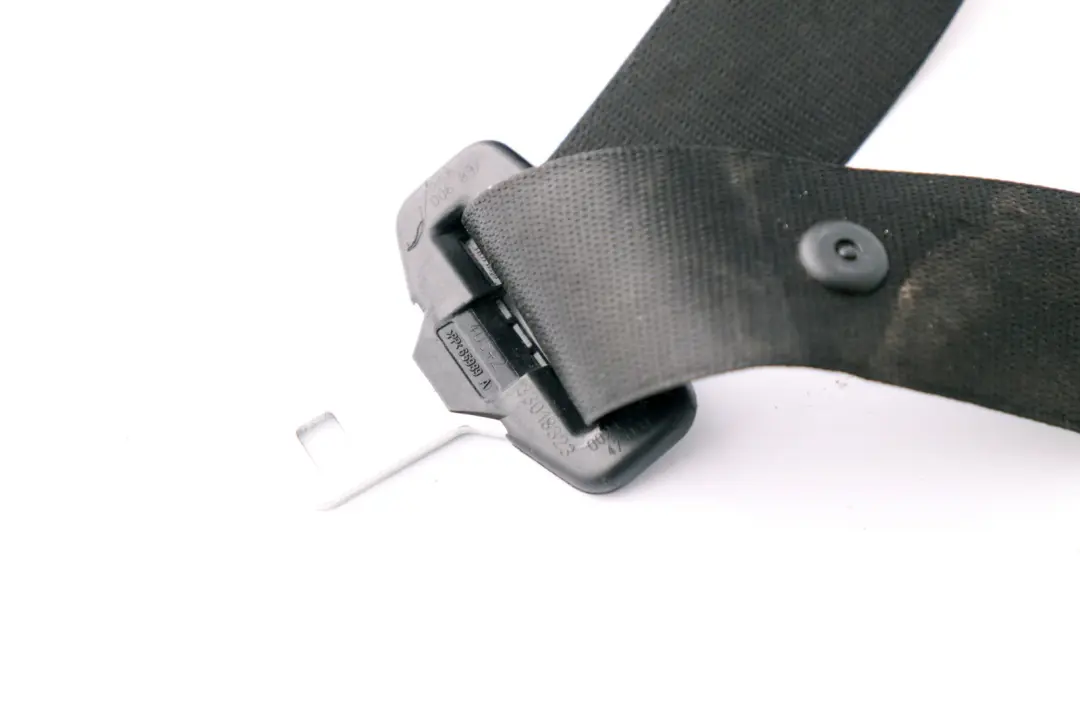BMW 7 Series E65 E66 E67 Rear Centre Upper Belt Schwarz - SKU 7006897 - Part number 7006897