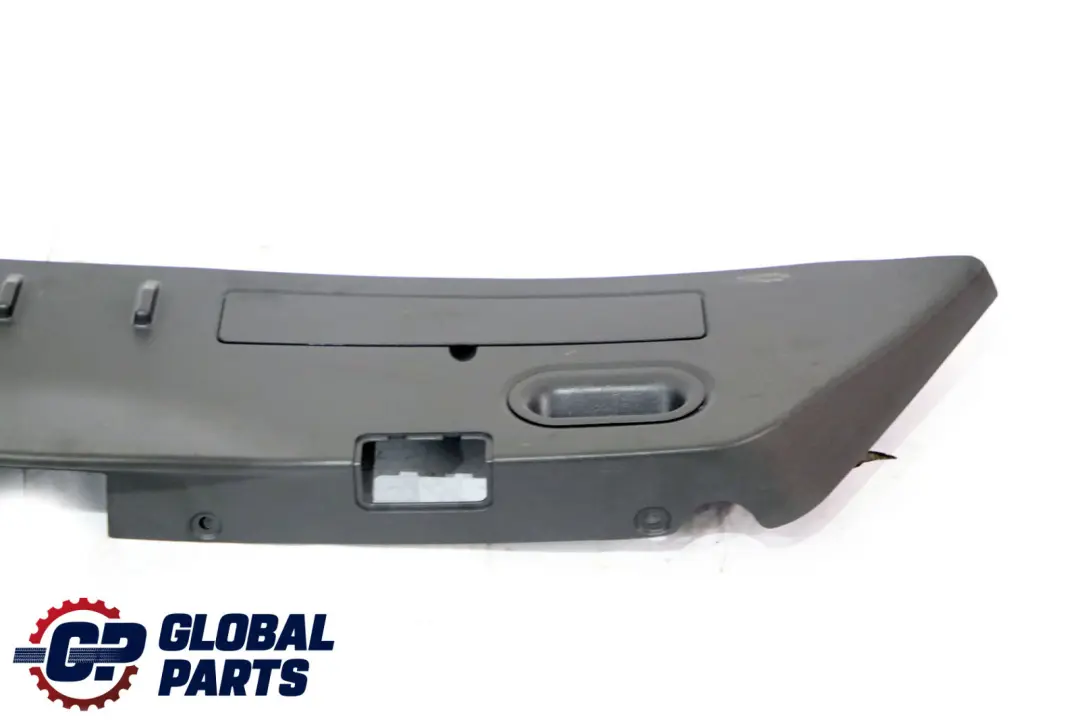 BMW 7 Series E65 E66 Trunk Tail Lid Lower Trim Panel Basaltgrau Grey - SKU 7007030 - Part number 7007030