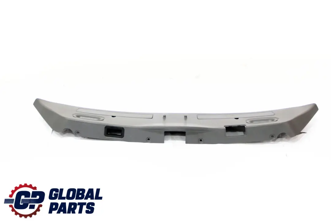 BMW 7 Series E65 E66 Trunk Tail Lid Lower Trim Panel Basaltgrau Grey - SKU 7007030 - Part number 7007030
