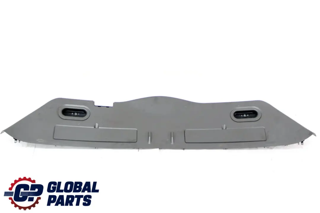 BMW 7 Series E65 E66 Trunk Tail Lid Lower Trim Panel Basaltgrau Grey - SKU 7007030 - Part number 7007030