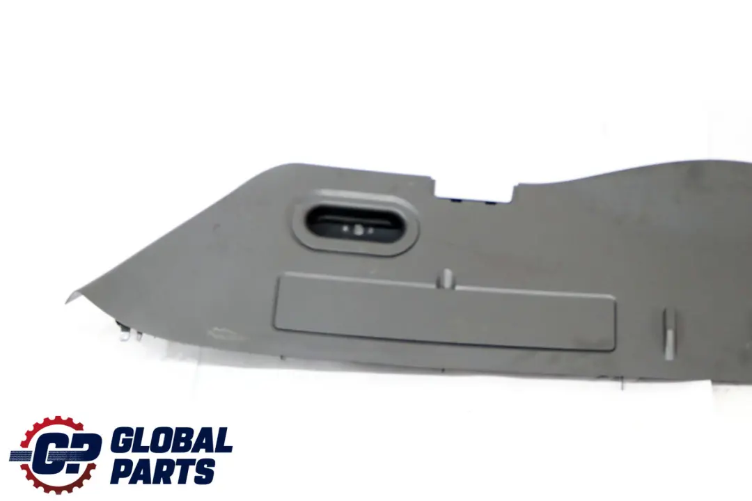 BMW 7 Series E65 E66 Trunk Tail Lid Lower Trim Panel Basaltgrau Grey - SKU 7007030 - Part number 7007030
