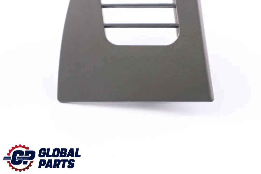 BMW 7 Series E65 E66 E67 Left Dash Trim Air Vent CoverN/S Dark Silver - SKU 7007147 - Part number 7007147