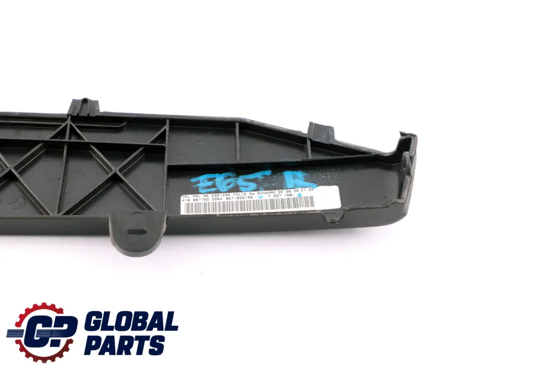 BMW 7 Series E65 E66 Trim Panel Centre Armrest Right O/S Black - SKU 7007168 - Part number 7007168