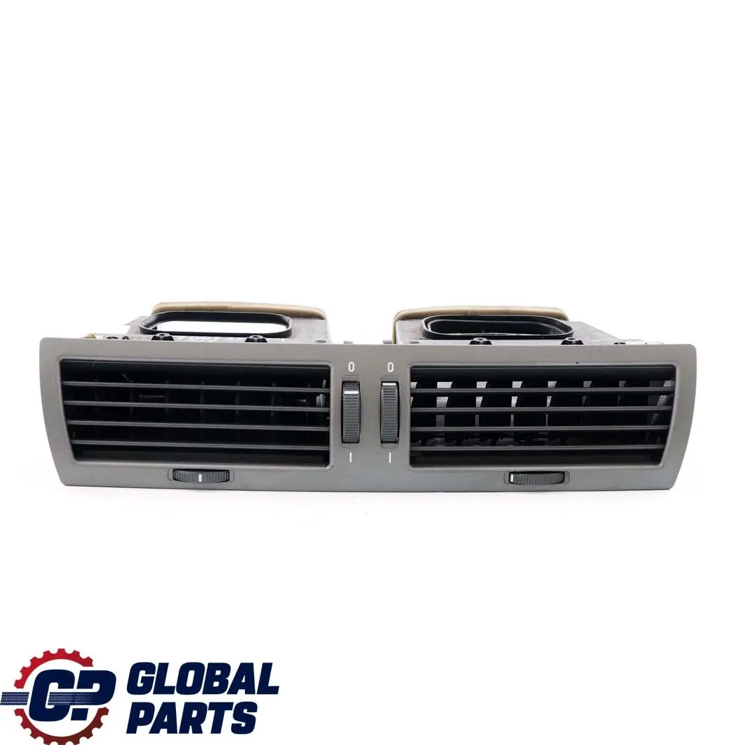 BMW E65 E66 E67 Front Center Fresh Air Grille Vent Dark Silver 7007229