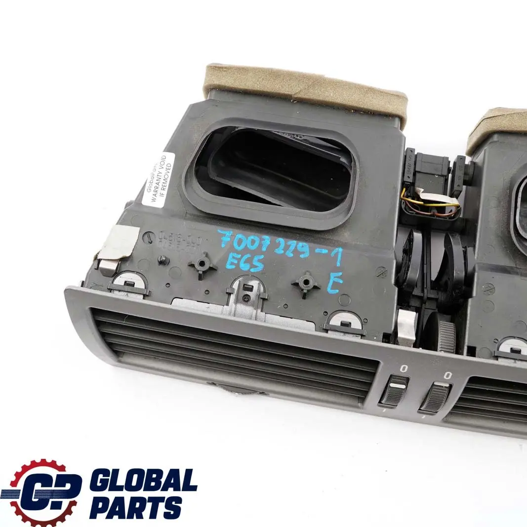 Rejilla Ventilación Central Delantera Para BMW E65 E66 E67 Plata Oscura para con número de pieza 7007229 Rejilla Ventilación Central Delantera Para BMW E65 E66 E67 Plata Oscura - SKU 7007229-1 - Número de pieza 7007229