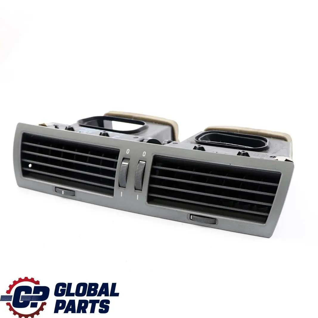 Front Center Fresh Air Grille Vent Dark Silver to BMW E65 E66 E67 with Part number 7007229 BMW E65 E66 E67 Front Center Fresh Air Grille Vent Dark Silver - SKU 7007229-1 - Part number 7007229