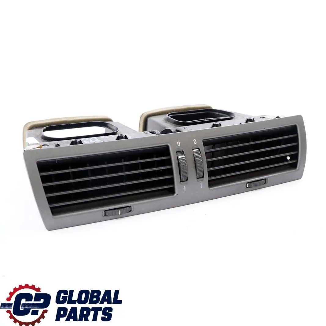  Grille D'Aération Centrale Avant BMW E65 E66 E67 Argent Foncé - SKU 7007229-1 - Numéro de pièce 7007229