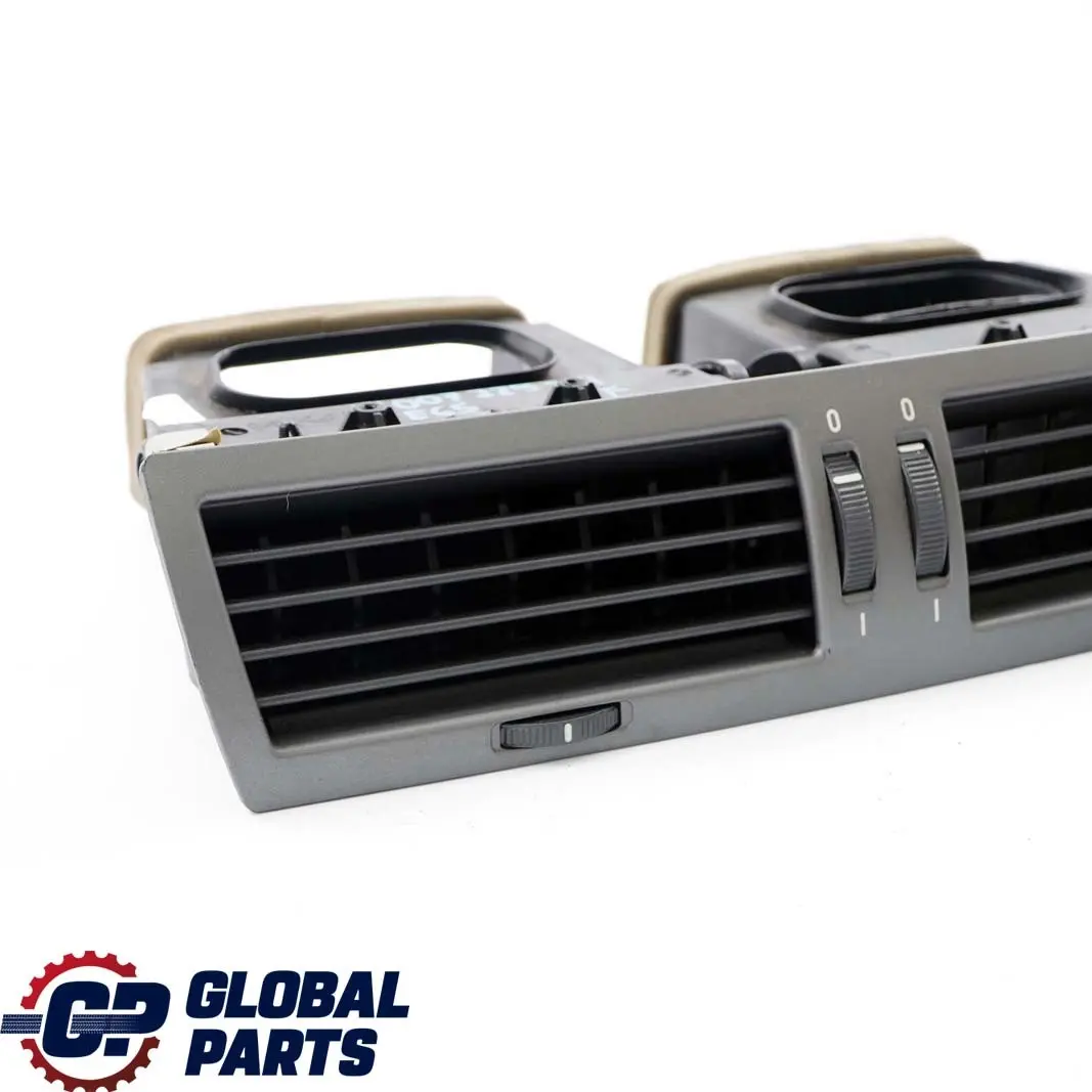  Grille D'Aération Centrale Avant BMW E65 E66 E67 Argent Foncé - SKU 7007229-1 - Numéro de pièce 7007229