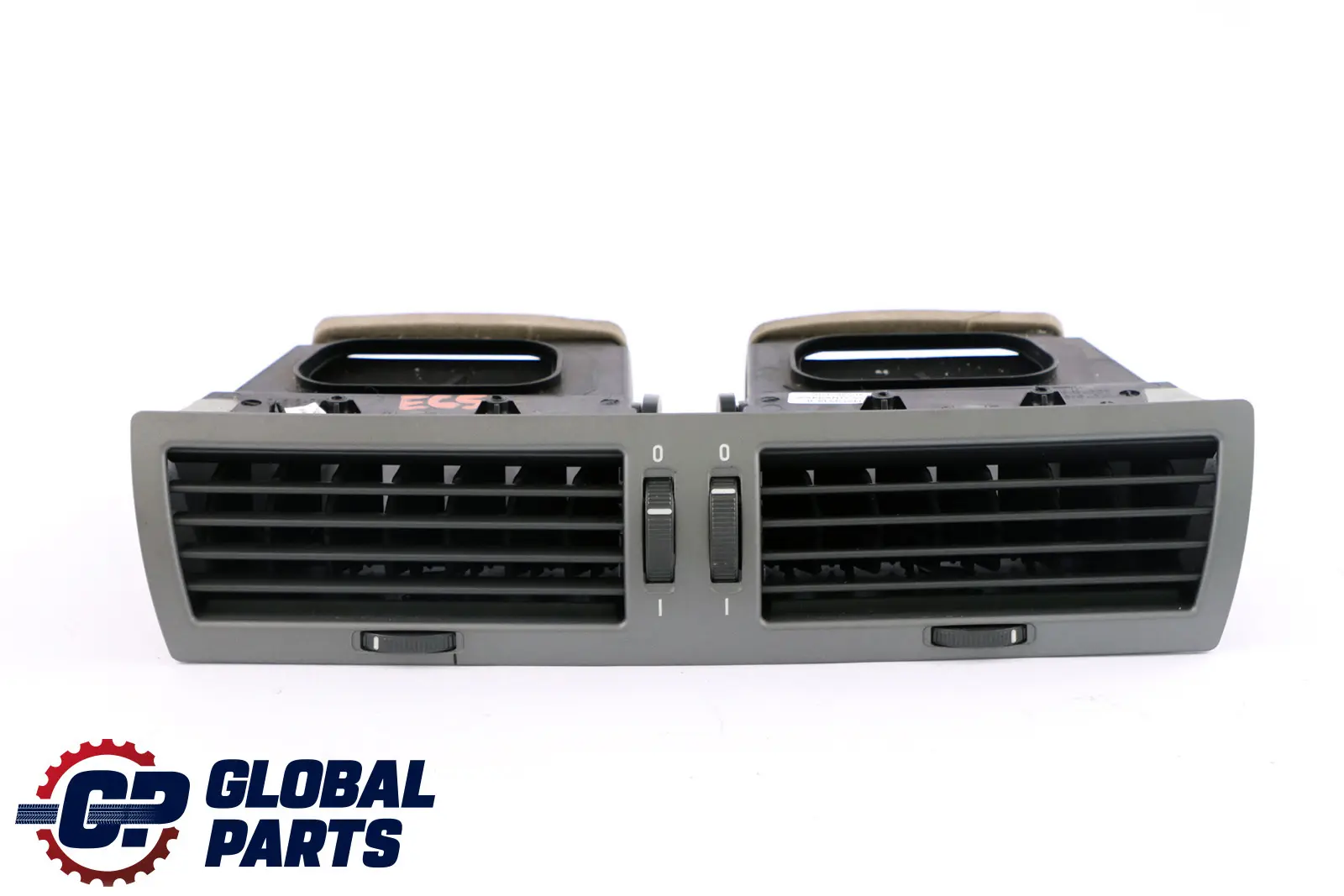 BMW E65 E66 E67 Front Center Fresh Air Grille Vent Panel Dark Silver 7007229