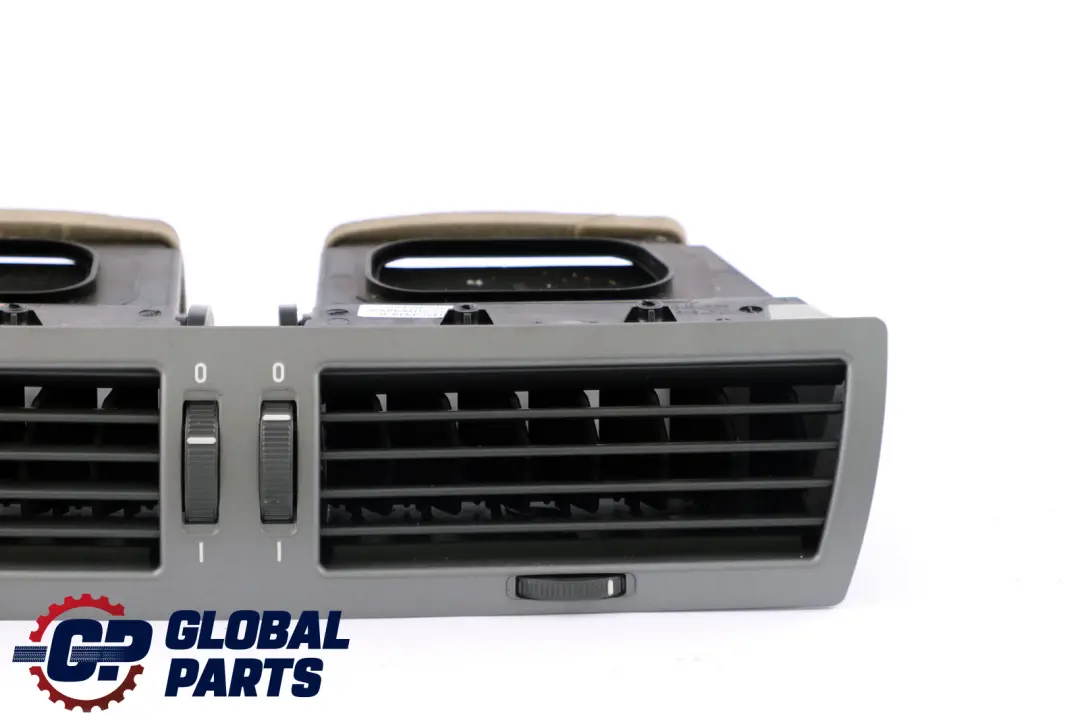 Front Center Fresh Air Grille Vent Panel Dark Silver to BMW E65 E66 E67 with Part number 7007229 BMW E65 E66 E67 Front Center Fresh Air Grille Vent Panel Dark Silver - SKU 7007229 - Part number 7007229