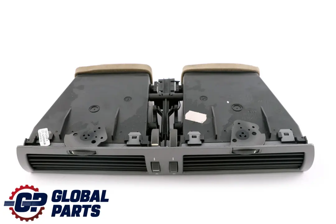 BMW 7 Series E65 E66 E67 Front Center Fresh Air Grille Vent Dark Silver - SKU 7007229 - Part number 7007229