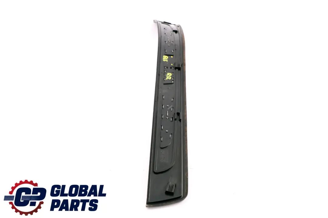 BMW 7 Series E65 E66 Rear Right O/S Entrance Cover Trim Dark Silver - SKU 7007398 - Part number 7007398