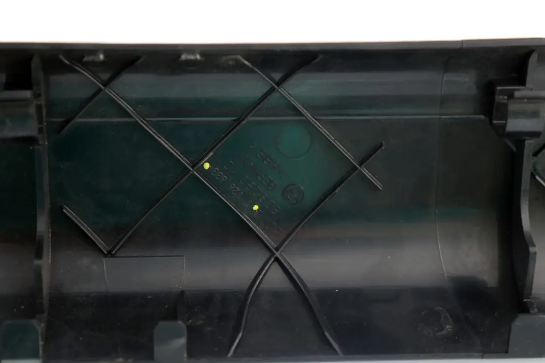 BMW E60 E61 E65 Finisher Obere Schiene Vorne Links Schwarz - SKU 7007729 - Teilenummer 7007727