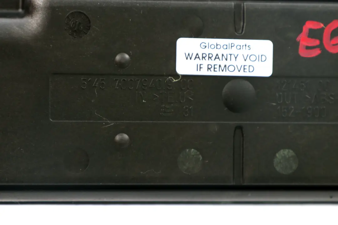Console Centrale Caoutchouc Depot etagere Coque BMW E65 E66 E67 - SKU 7007940 - Numéro de pièce 7007940