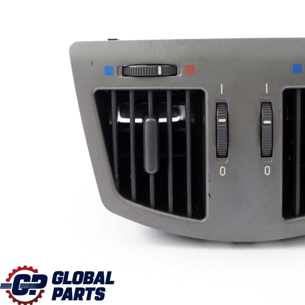 BMW 7 Series E65 E66 E67 1 Rear Centre Console Fresh Air Grill Vent Dark Silver - SKU 7007984-1 - Part number 7007984